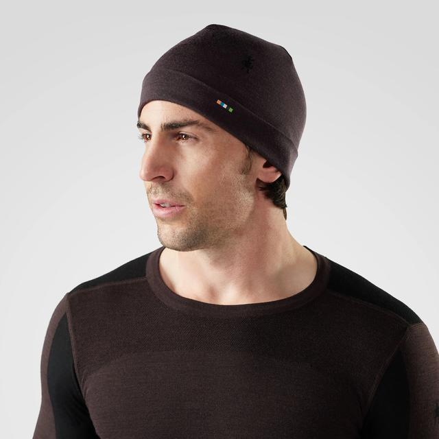 Unisex Thermal Merino Reversible Cuffed Beanie Hat
