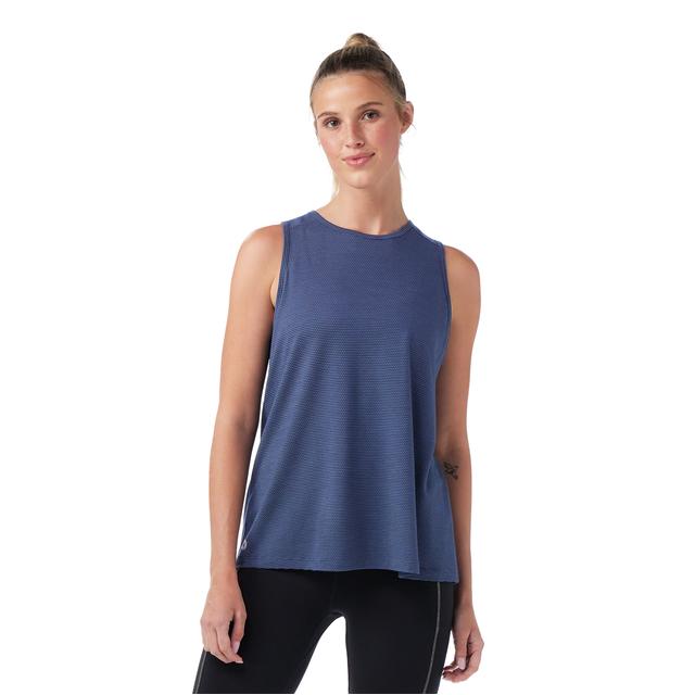 Women's Active Mesh High Neck Tank Top - Earth's Edge