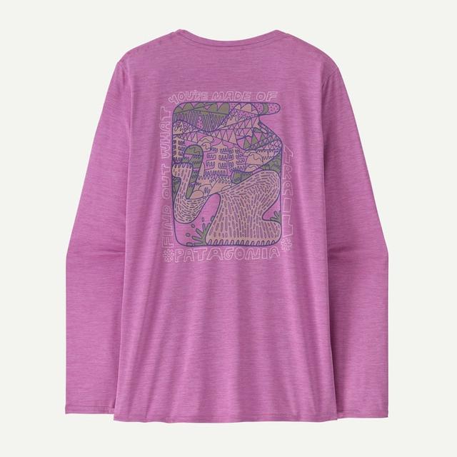Women's L/S Cap Cool Daily Graphic Shirt - Lands