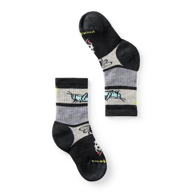 Mens Kids' Hike Garden Bugs Pattern Crew Socks