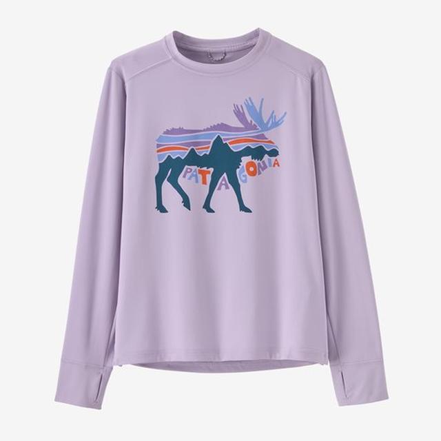 Kid's Long Sleeved Capilene Silkweight T Shirt