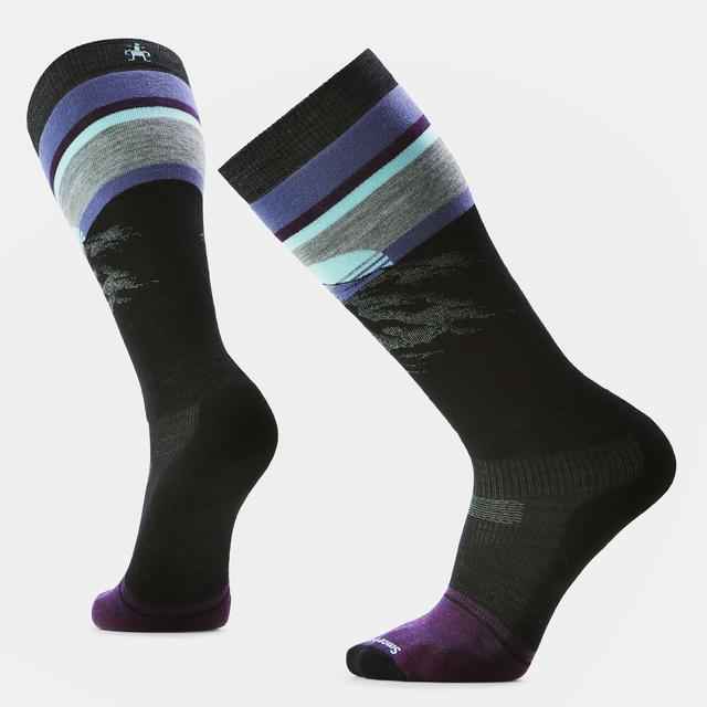 Unisex Snowboard Mountain Sunrise Over The Calf Socks