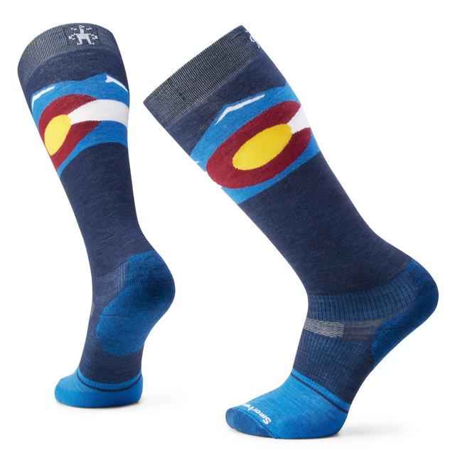 Unisex Snowboard Colorado Over The Calf Socks