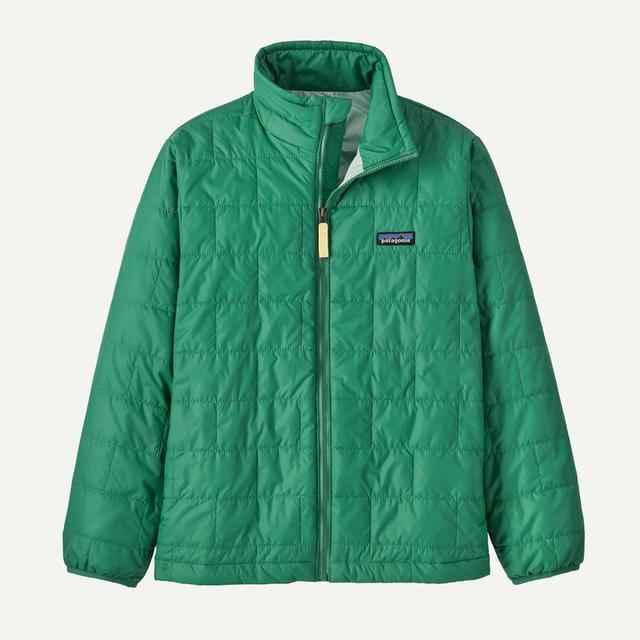 Kid's Nano Puff Brick Quilt Jacket