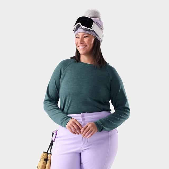 Women's Classic Thermal Merino Base Layer Crew Plus Top