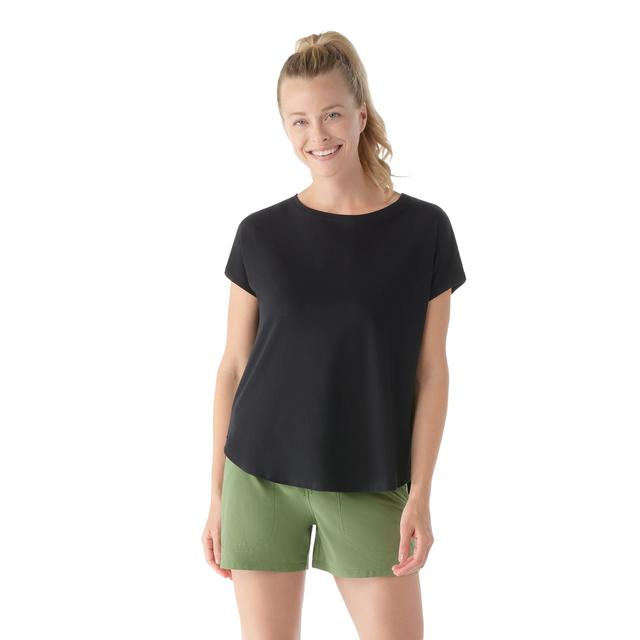 Womens Women's Short Sleeve Swing Top T-Shirt