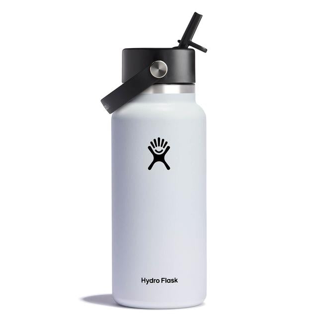 32 oz Wide Mouth with Flex Straw Cap - Botanical Bliss