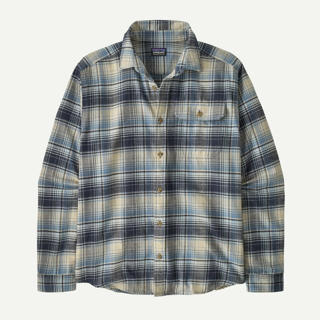 Men's Long Sleeved Lightweight Fjord Flannel Shirt