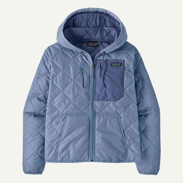 Women's Diamond Quilted Bomber Hoody