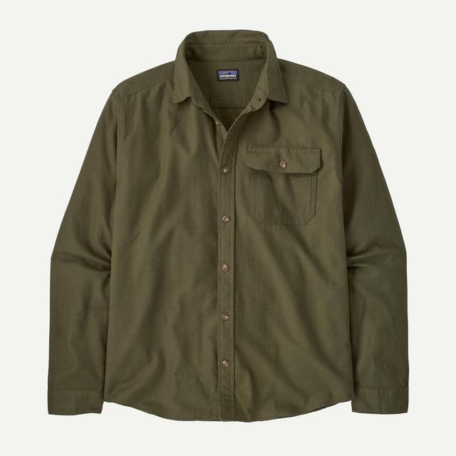 Men's Long Sleeved Lightweight Fjord Flannel Shirt