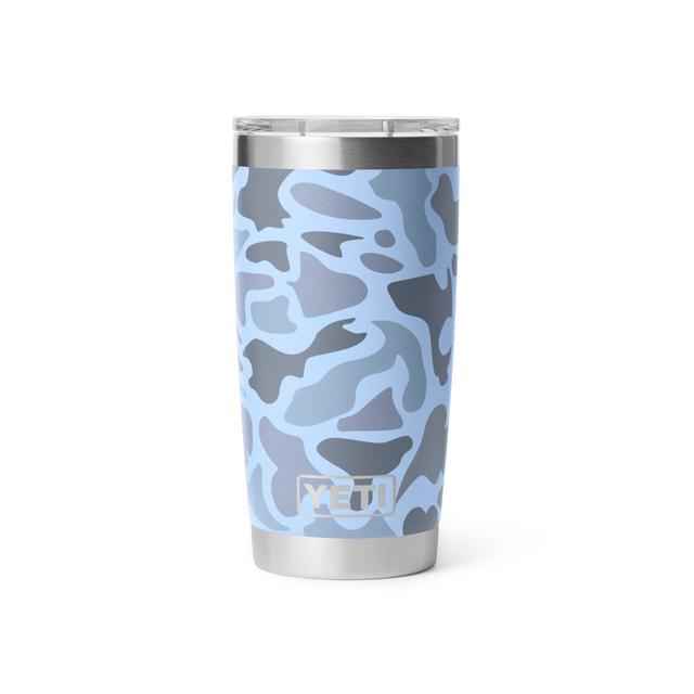 Rambler 20 oz Tumbler - Blue Camo