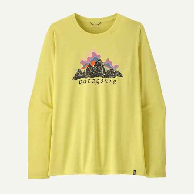 Women's Long Sleeved Capilene Cool Daily Shirt - Fitz Roy Nimbus