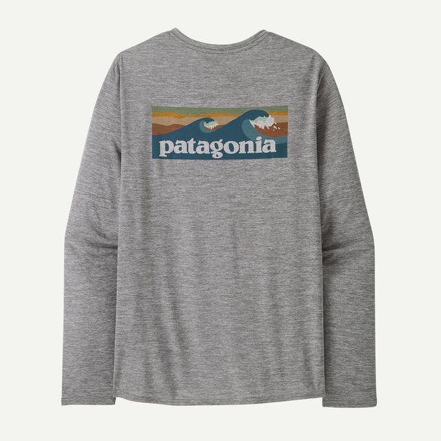 Men's Long Sleeved Capilene Cool Daily Graphic Shirt