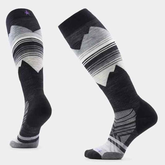 Women's Ski Pattern Over The Calf Socks