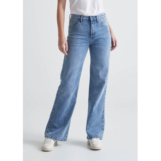 Midweight Performance Denim Wide Leg