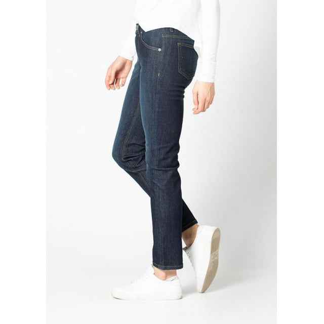 Women's Performance Denim Slim Straight - Dark Stone