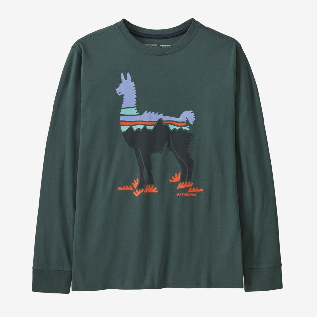 Kid's L/S Regenerative Organic Certified Cotton Graphic T-Shirt