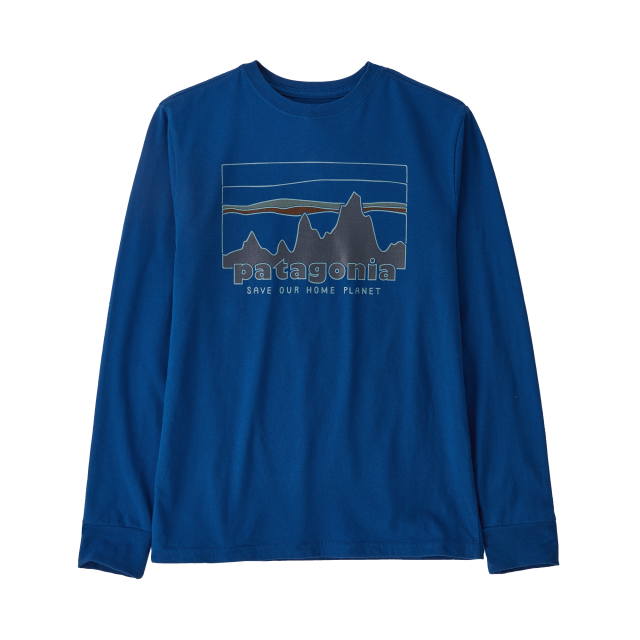 Kid's L/S Regenerative Organic Certified Cotton Graphic T-Shirt