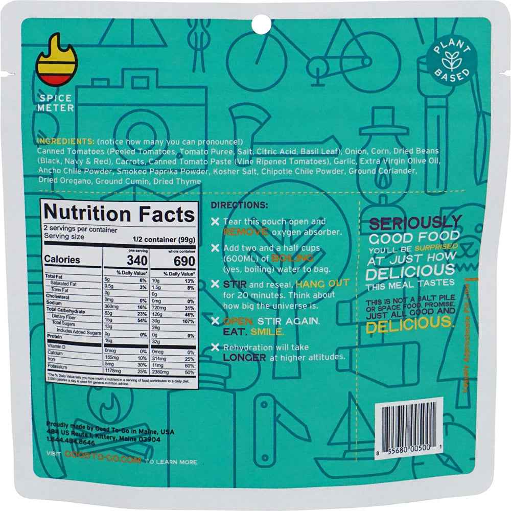 Good To-Go Smoked Three Bean Chili