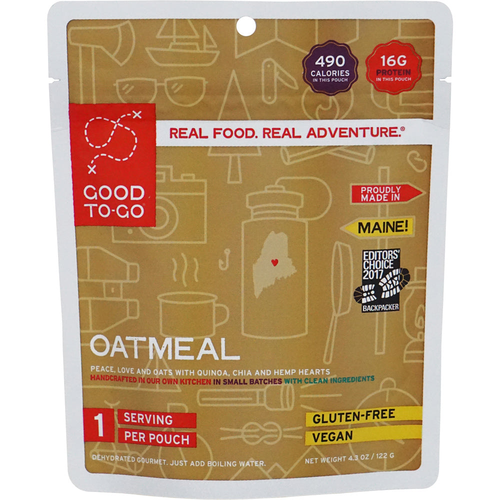 Good To-Go Oatmeal - Earth's Edge