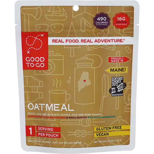 Good To-Go Oatmeal - Earth's Edge