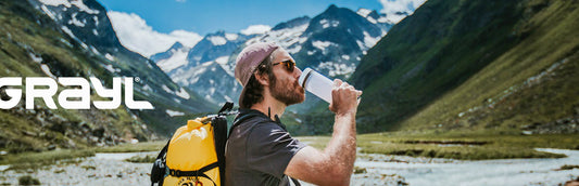 The Geopress Water Bottle Is A Water Bottle And Water Filter