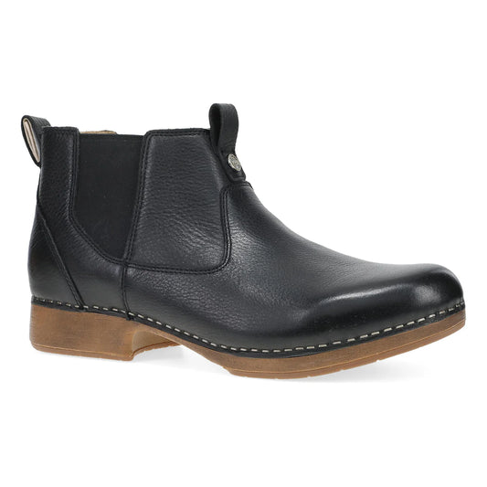 Women's Michele Black Waxy Milled