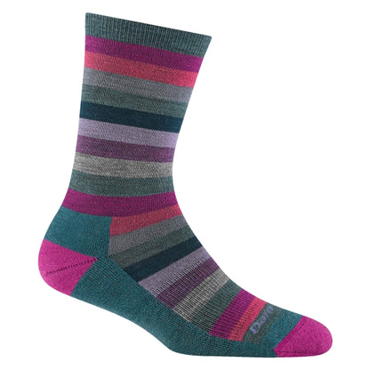 Women's Mystic Stripe Crew Lightweight with Cushion - Earth's Edge