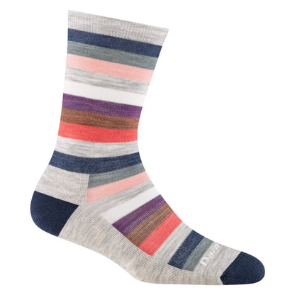 Women's Mystic Stripe Crew Lightweight with Cushion - Earth's Edge