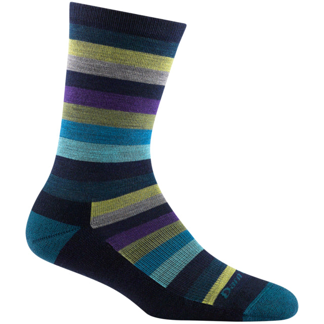 Women's Mystic Stripe Crew Lightweight with Cushion - Earth's Edge
