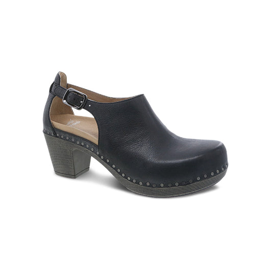 Women's Sassy Black Milled Burnished