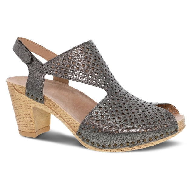 Women's Teagan Gunmetal Metallic