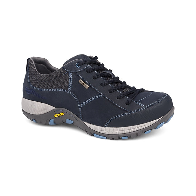 Women's Paisley Navy Milled Nubuck