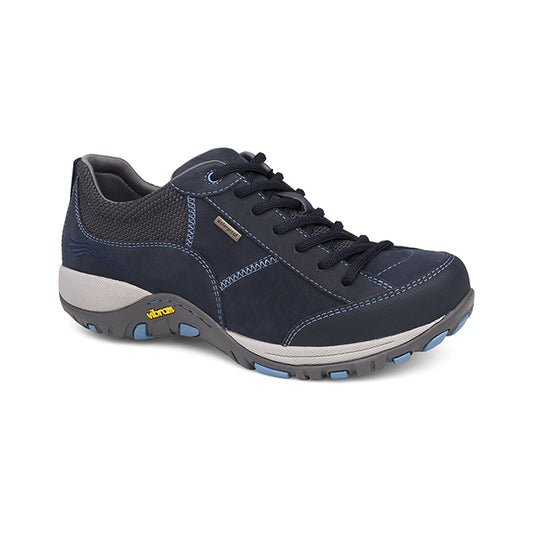 Women's Paisley Navy Milled Nubuck