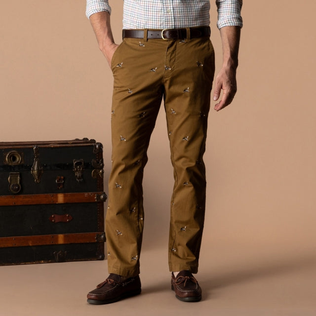 Men's Classic Fit Gold School Chino - Earth's Edge