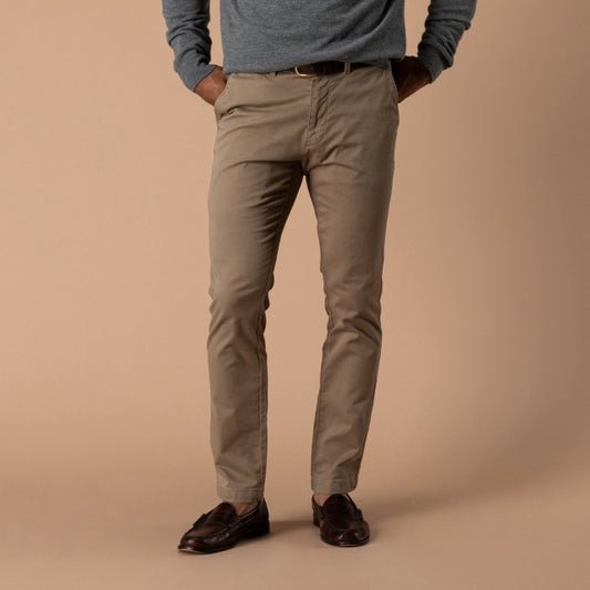 Men's Slim Fit Gold School Chino