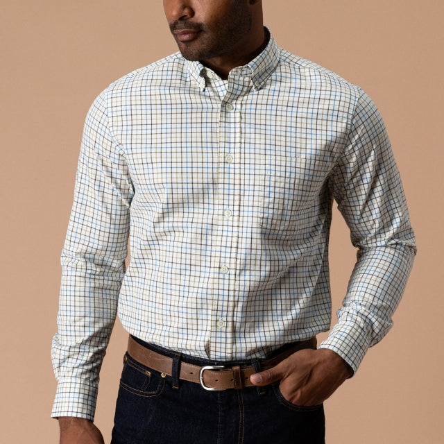 Men's Cotton Twill Sport Shirt