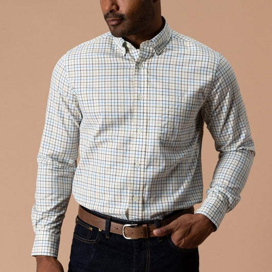 Men's Cotton Twill Sport Shirt