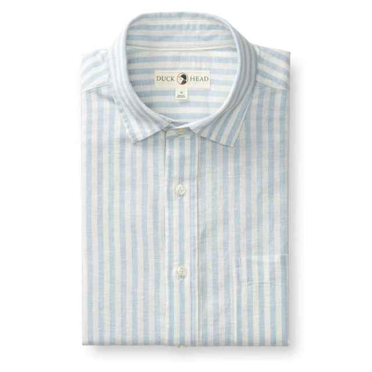 Men's Linen Cotton Oxford Sport Shirt