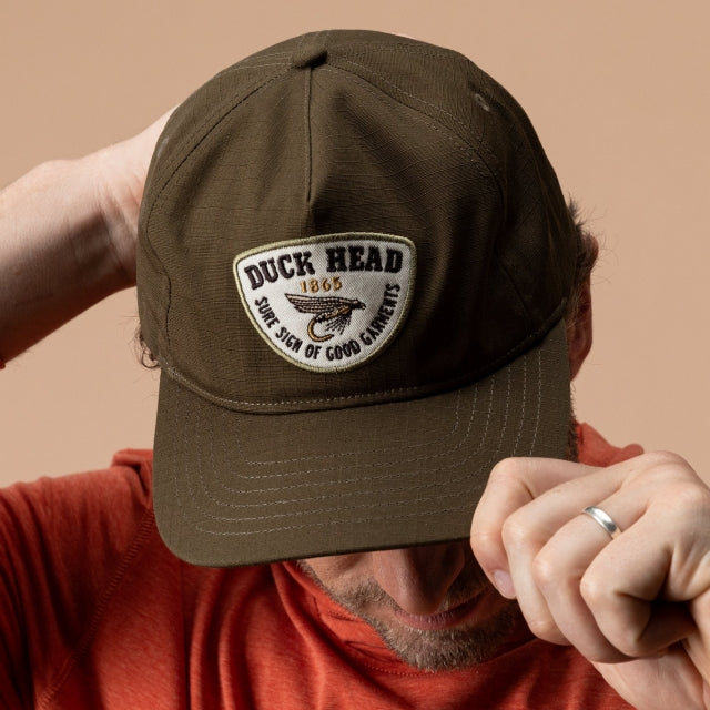 Men's Fly Lure Ripstop Unstructured 5-Panel Hat