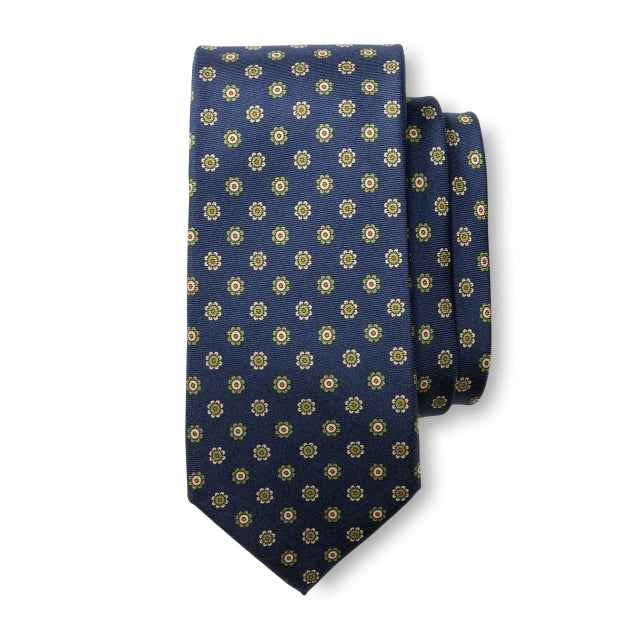 Men's Silk Foulard Tie
