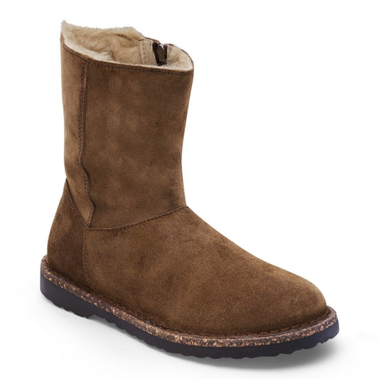 Women's Uppsala Zip Shearling Suede Leather