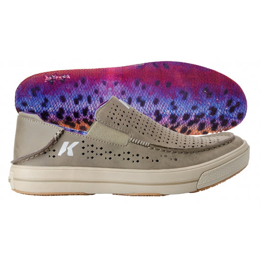 Fish Moc - Rainbow Trout Vented Leather