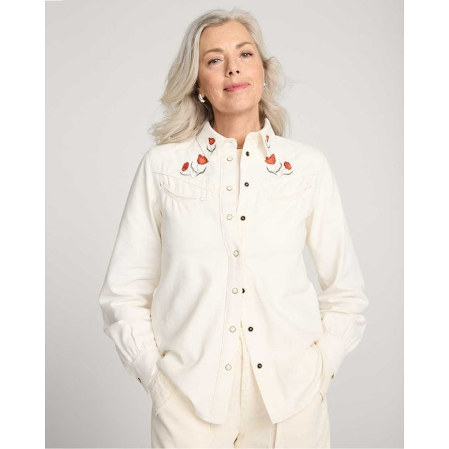 Women's Embroidered Western Shirt