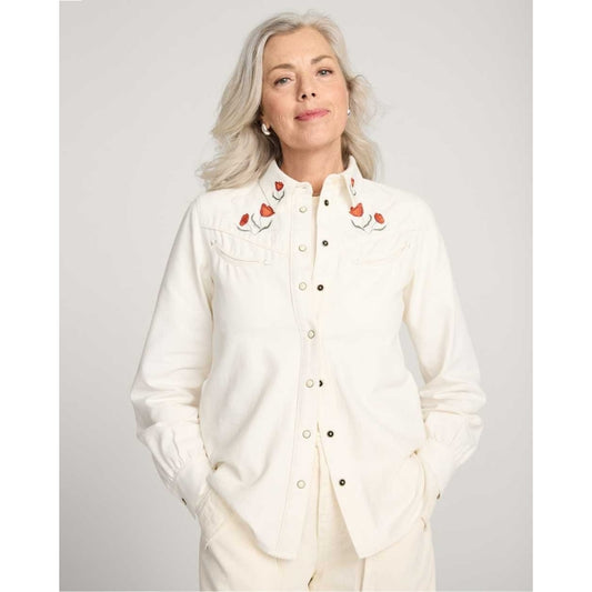 Women's Embroidered Western Shirt