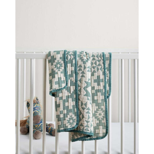 Blue Ridge Organic Cotton Baby Blanket