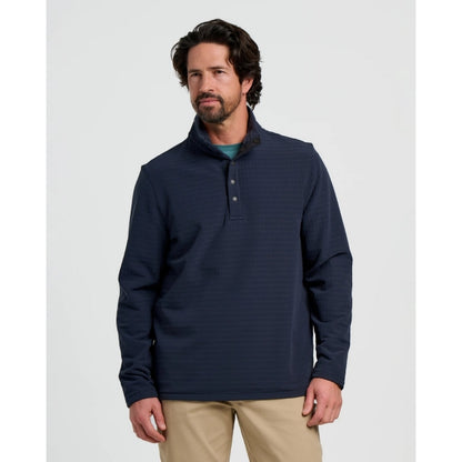 Men's Gridback Fleece Snap Pullover