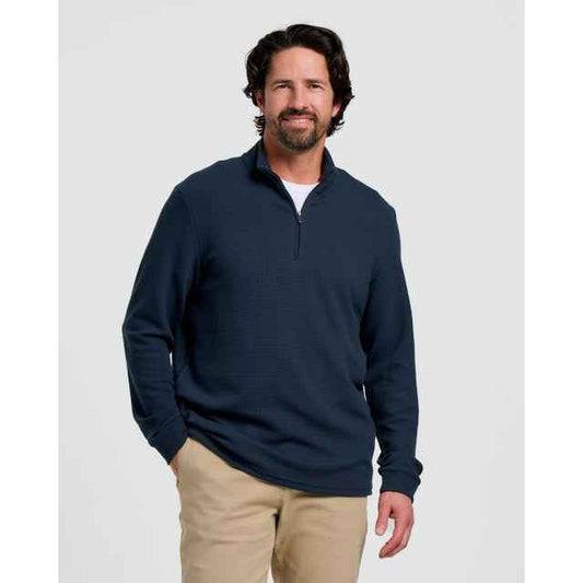 Men's Waffle Quarter Zip