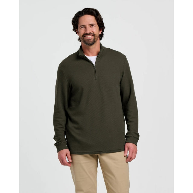 Men's Waffle Quarter Zip