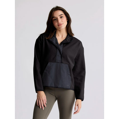 Women's Gridback Fleece Snap Pullover